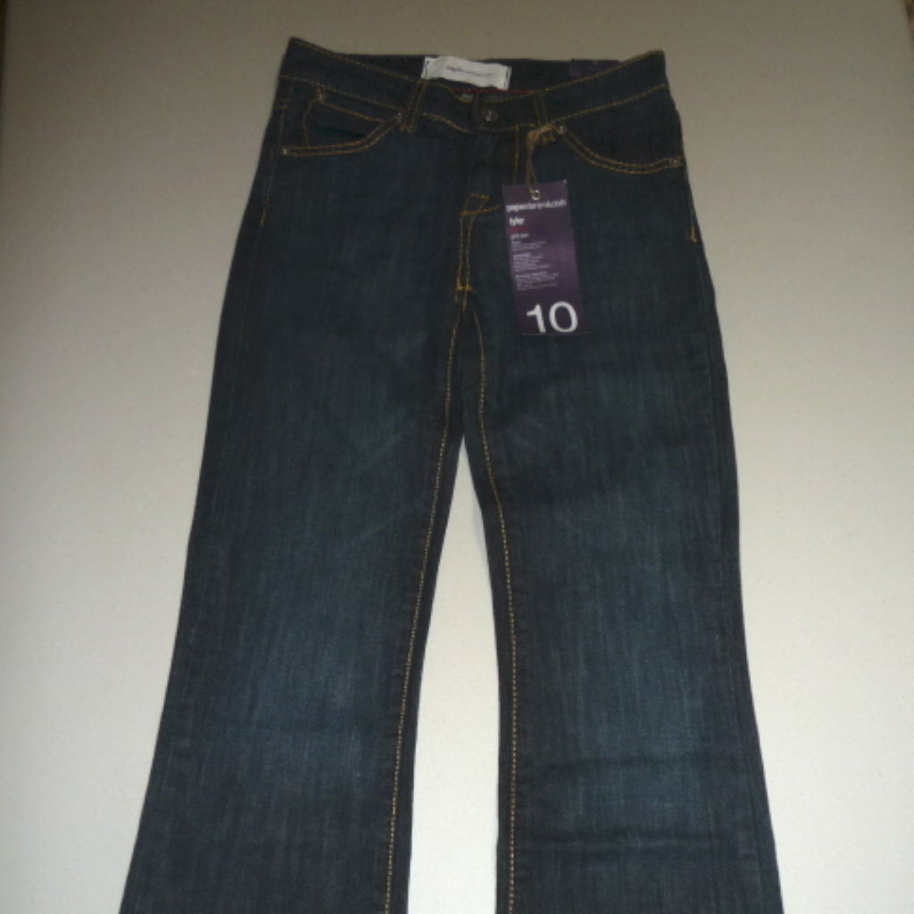 Paper Denim & Cloth Tyler Girls Jeans, Sz 10